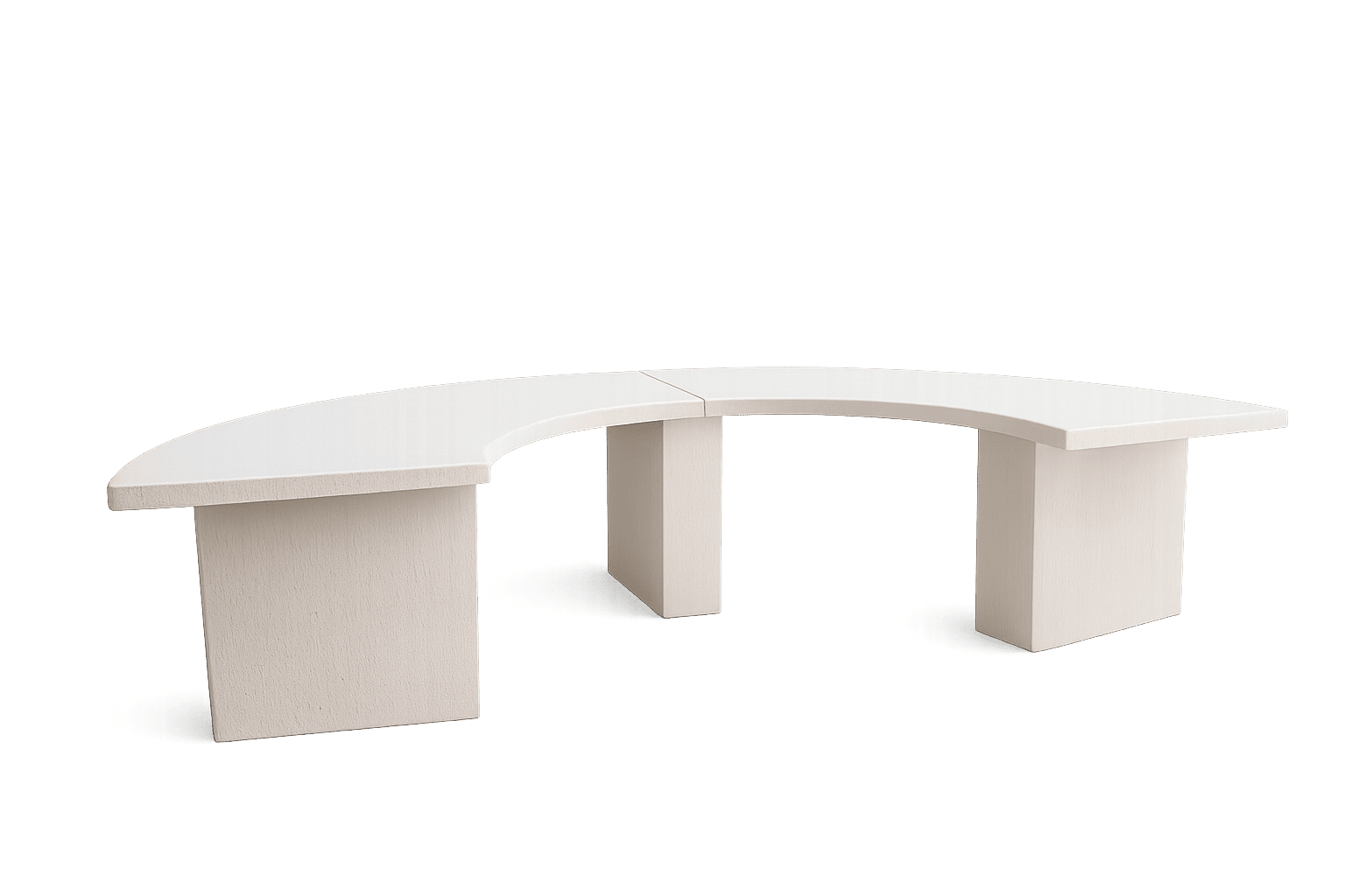 HALFMOON STONE TABLE FINISHING