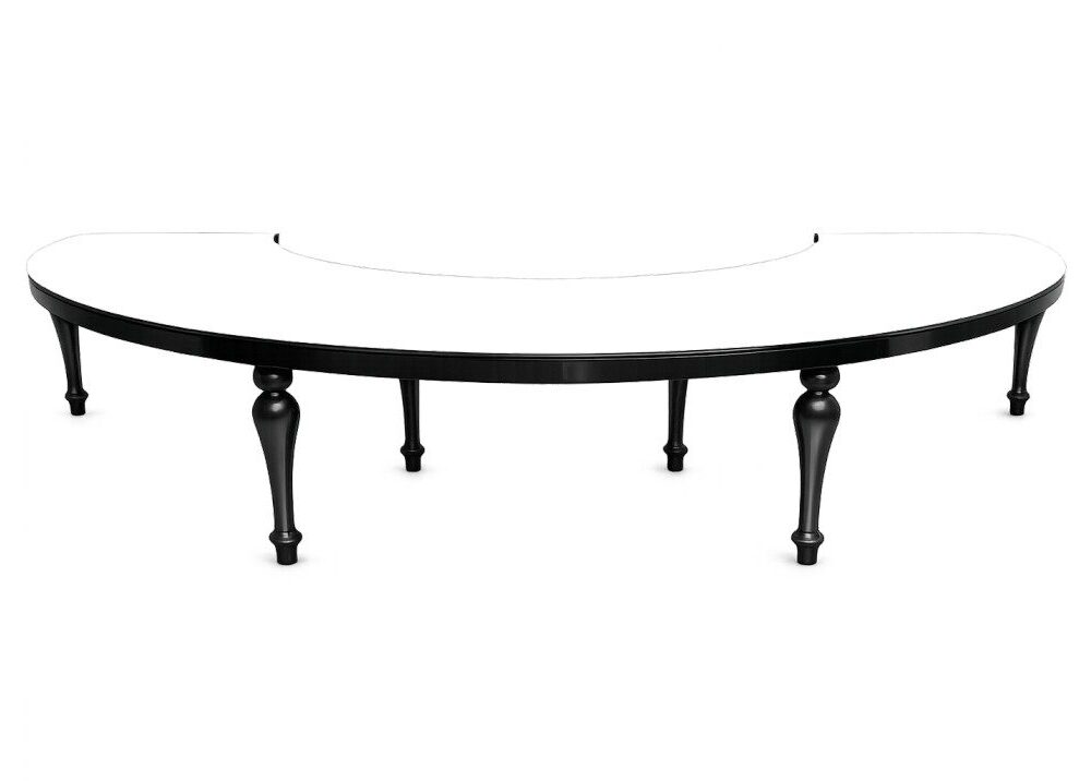 HALF MOON GREY TABLE