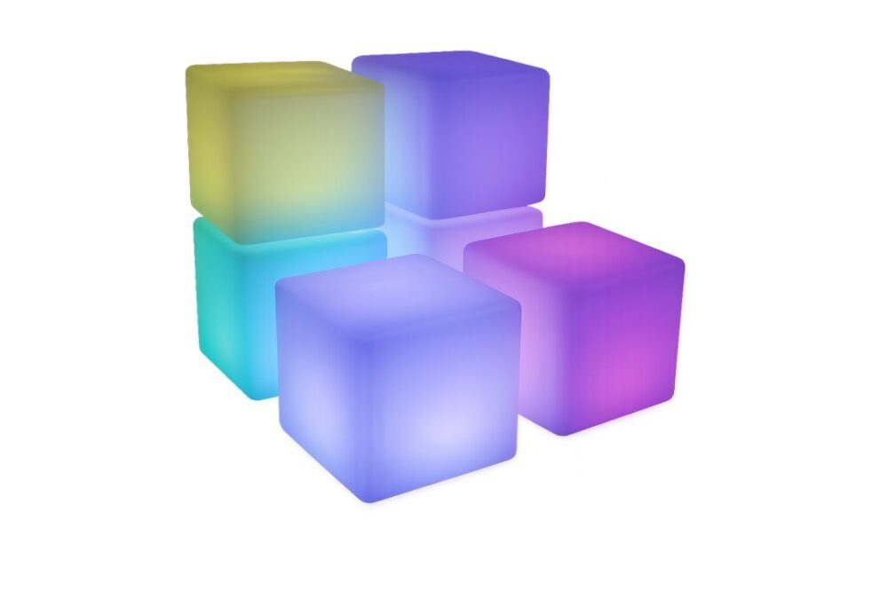 Square LED Table Rental UAE