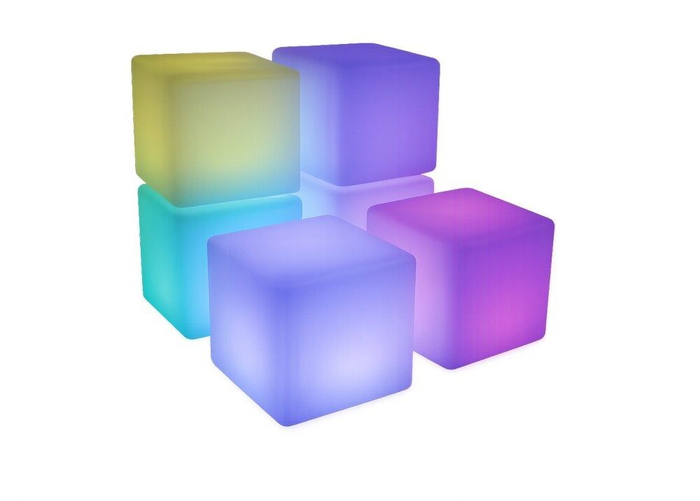 Square LED Table Rental UAE
