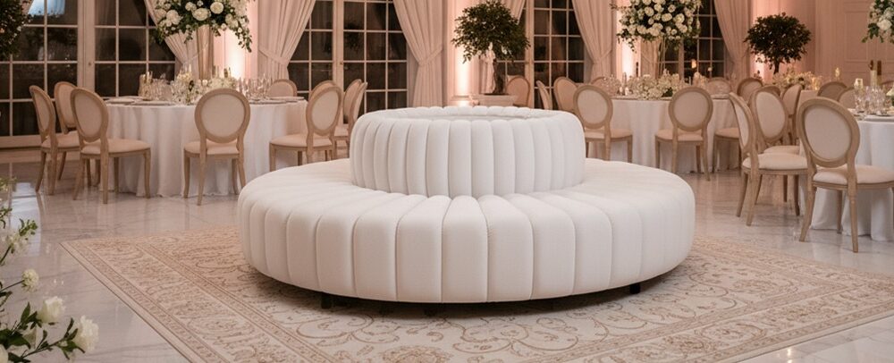 Curve 3 Seater Sofa Rental UAE