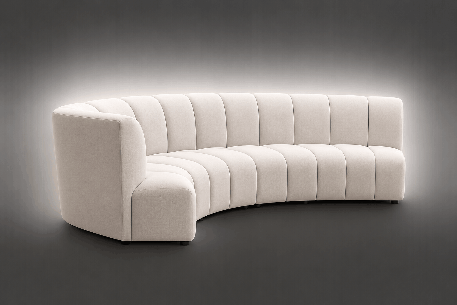 Curve 3 Seater Sofa Rental UAE