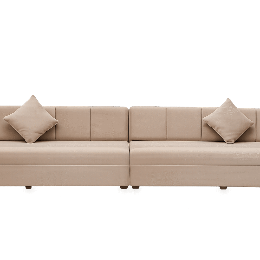 Line Curve 3 Seater Sofa Rental dubai
