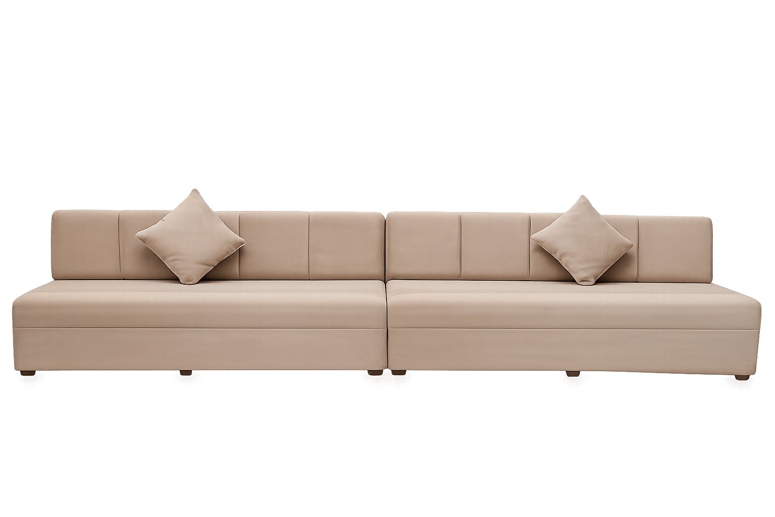 Line Curve 3 Seater Sofa Rental dubai
