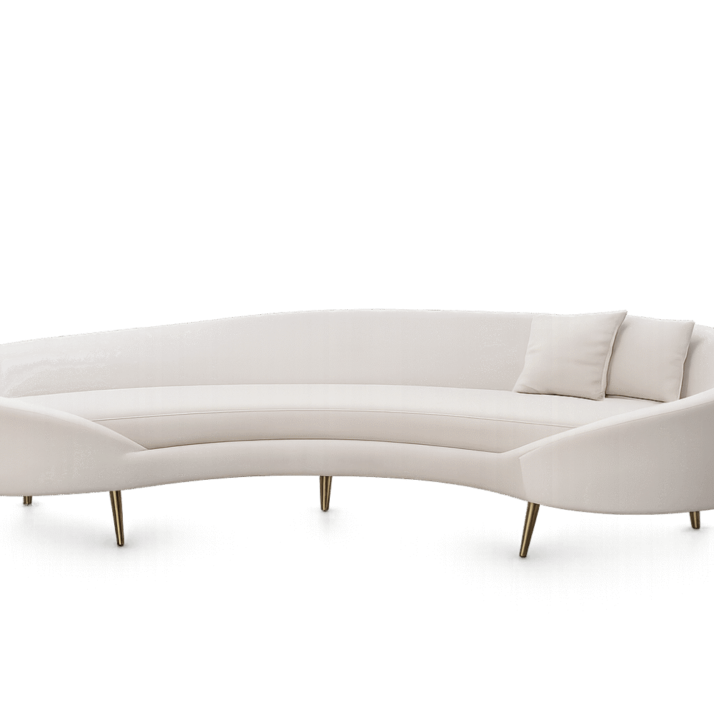 Lush Off White Sofa Rental UAE