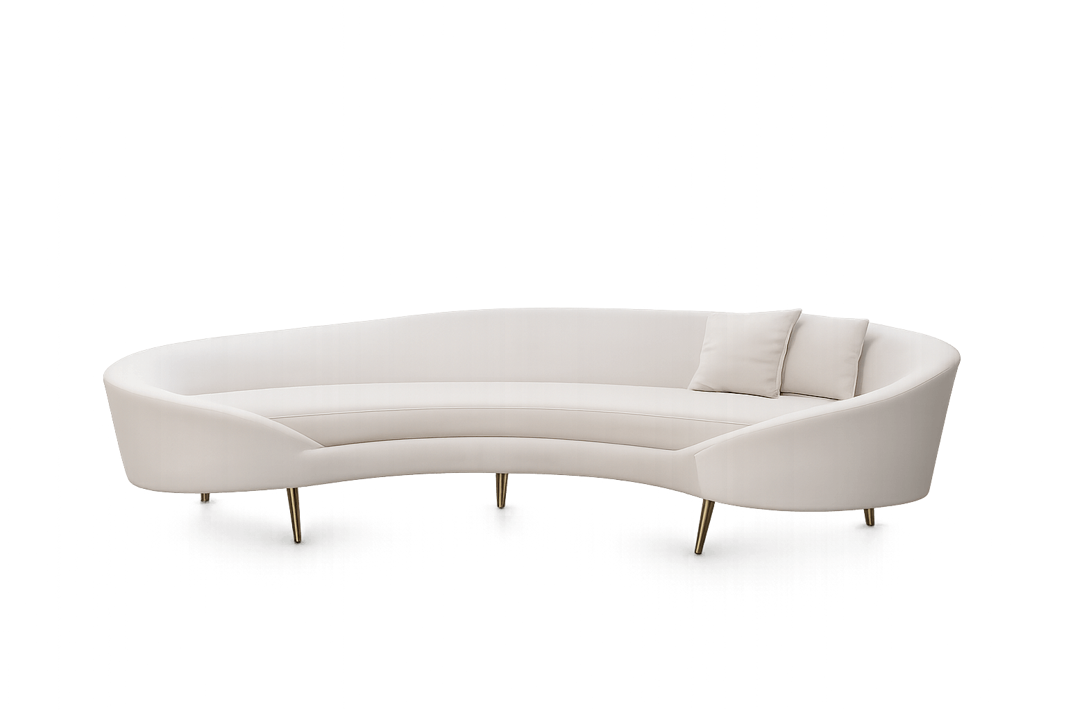 Lush Off White Sofa Rental UAE