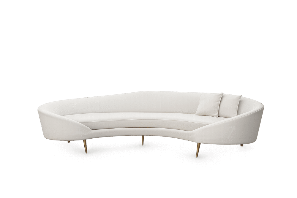 Lush White Sofa Rental UAE