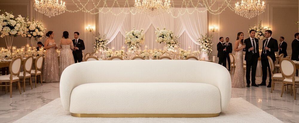 OS 3 Seater Sofa Rental dubai