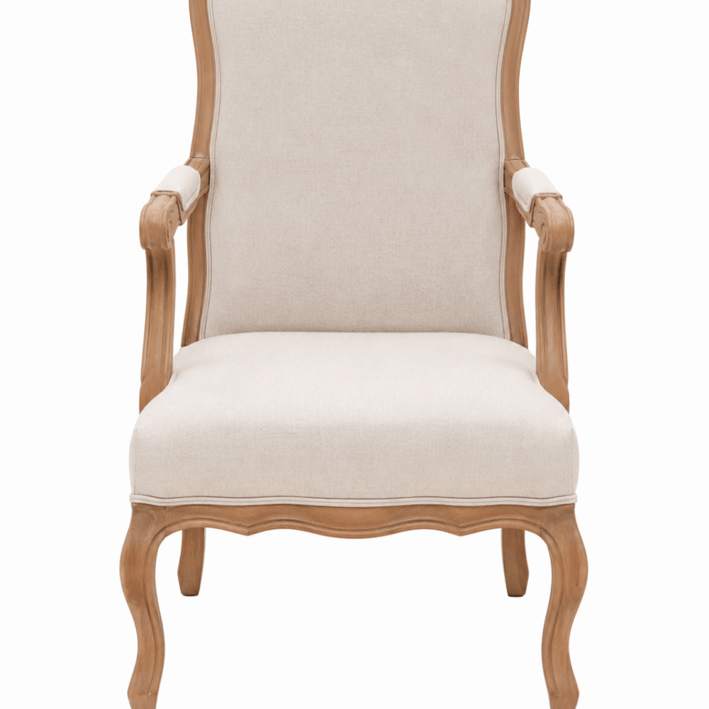 Single Classic Wooden Sofa Rental UAE