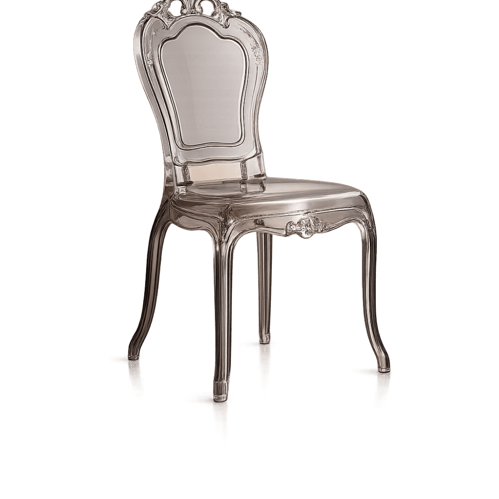 Smoked Victoria Dining Chair Rental UAE