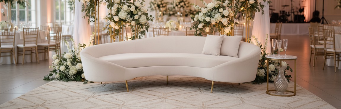 Waves Bridal Sofa Rental in Dubai