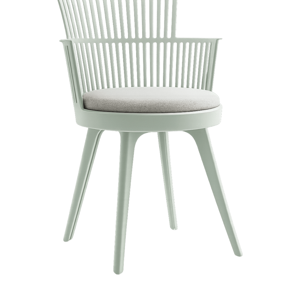 White Lines Dining Chair Rental UAE
