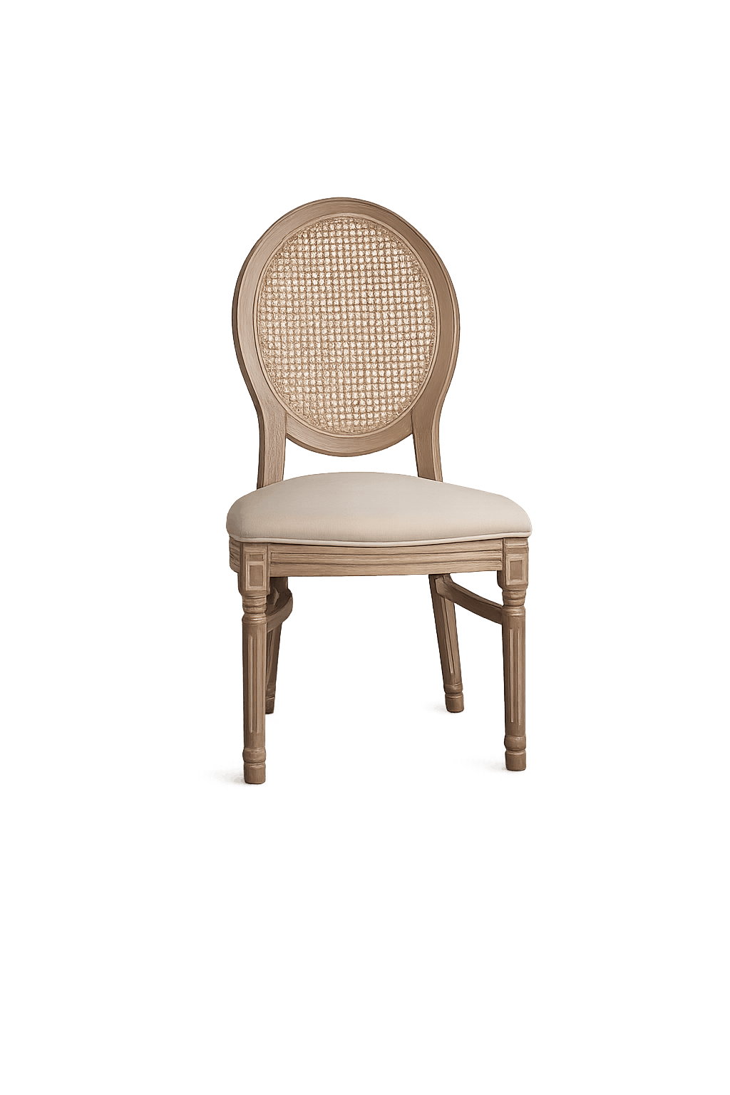 Wooden Net Dining Chair Rental UAE